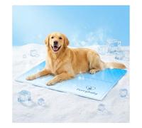 furrybaby Dog Cooling Mat for Large Dogs, Pet Cooling Mat Self-Cooling Mat for Cat, Gel Cool Mat No Need to Refrigerate or Freeze, Apply Indoors Outdoors Car(Comb 80x96cm)