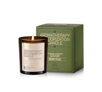 FURRYPURR Odor Eliminator Candle, Berry Rum Scented Candle, Pet-Friendly Soy Candles, 60 Hours, 7 oz