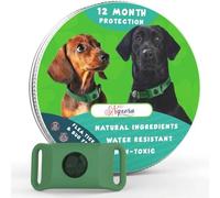 Fursure Pendant for Dogs, Gentle Alternative to Seresto Flea and Tick Collar, Natural Pet Defence (Green)