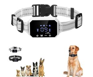 Furthrive GPS Dog Collar, Furthrive Portable GPS Wireless Dog Fence, Electronic Pet Containment System with Waterproof Rechargeable Collar for Small Medium Large Dogs, Travel-Ready (White)