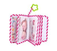 Furtryvl Baby Photo Album Soft Cloth Baby Photo Book, Giraffe Family First Photo Book, Soft Cloth Photo Book Album First Photo Album, Soft Cartoon Animal Cover Photo Book, for Newborn Toddler & Kids