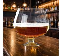 Furtryvl Beer Glass,Big Beer Cup Glasses | Traditional Mug Glasses, Everyday Drinking, Solid Cocktail for Bar Home Daily Use