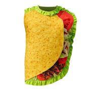 Furtryvl Burrito Costume Adult - Halloween Mexican Burrito Cosplay Party Fun Outfit - Outfits Party Supplies for Events Carnival School Photoshoot Couples Adults Birthday Friends Women