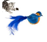Furtryvl Chirping Bird Cat Toy, Simulated Chirping Bird for Cats, Automatic Cat Toy, Flying Bird Toy, Interactive Super Soft Cat Toy Bird That Flaps for Indoor Outdoor Play