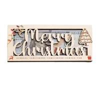 Furtryvl Christmas Money Holder, Wooden Christmas Cards Money Holder, Funny Money Holder Ornaments Money Card for Cash, Funny Money Cards for Holidays