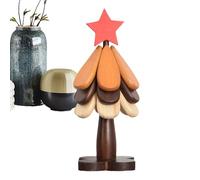 Furtryvl Christmas Tree Coasters, Foldable Drink Coasters,Stackable Trivets for Hot Dishes with Stand | for Hot Pot Kitchen Counter Pan Bowl Teapot Plate