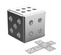 Furtryvl Dice Welding Kit,Welding Plate Handmade Cube Welding Practice | Dice Handmade Welding Kit, Handmade Welding Equipment for Beginners and Intermediate Welders