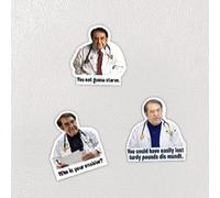 Furtryvl Dr Now Magnets Fridge, Dr Nowzaradan Diet Plan Book, Funny Weight Loss Fridge Magnets, Decorative Refrigerator Magnets, Cute Magnetic Accessories for Refrigerator & Car