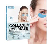 Furtryvl Gel Eye Cover | Moisturizing Eye Gel Pads Depuffing Eye Bag Patches - Nourishing Eye Gels Cover Eye Cover Skincare for All Skin Types