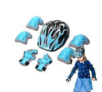 Furtryvl Kids Protective Gear Set - Biking Protective Set for Children - Breathable Helmet and Pads Kit for 5-10 Hockey Bike Baseball Breakdancing Skateboard Roller Skates Scooter