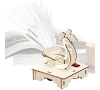 Furtryvl Light Craft Set for Kids - Kids Peafowl Fiber Optic Light Science Project - Classroom Laboratory Group Activity Circuit Experiment Toy for Children Fine Motor Skills