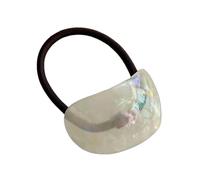 Furtryvl Ponytail Holders for Women,Oval Geometric Ponytail Holder Hair Rope | Multi-Purpose Hair Decoration Tool for Daily Use, Party, Dating, Night Out