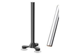 Furtryvl Suction Cup Paper Towel Holder, Suction Cup Standing Toilet Paper Holder Stand, Non Slip Standing Toilet Roll Dispenser for Bedroom Bathroom