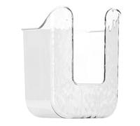 Furtryvl Tissue Dispenser Wall Mount - No Punching Clear Wipes Dispenser,Wall Mounted Tissue Box Holder, Wipe Tissue Storage Box Case for Kitchen Bedroom Bathroom
