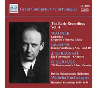 Berlin Po:Furtwangler - Furtwangler: Early Recordings 4
