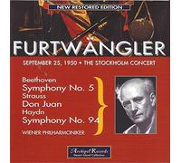 Furtwangler - FURTWANGLER LIVE IN STOCKHOLM