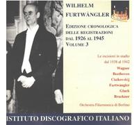 Furtwangler, Wilhelm - Furtwängler Chronologica Edition of the Studio Recordings, Vol.3