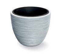 FURU Collection 39 x 39 x 32 cm White Planter with Tank 30 Litres