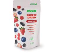 FURU, Freeze Dried Berry Mix100g(25grams,Pack of 4),100% Natural Freeze Dried Fruits - Freeze Dried Berry Mix Perfect for Cake Decorations,Snack, Cocktail Berries for Drinks or Snacking.