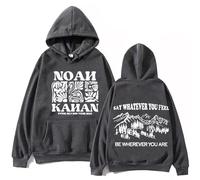 furuide Stick Season Noah Kahan Hoodie Tops Long Sleeve Sports Sweatshirt (dark grey,M)