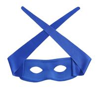 Furutonhe Eye Mask Costume Masquerade Bandit Cosplay Party Accessories, Blue, 1 Count (Pack of 1)