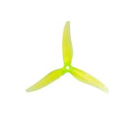 Fury 5131.0 5 Inch 3 Blade Tri Propeller Compatible With 2207 2306 FPV Brushless Motor For FPV Racing Drone(2 Pairs Yellow)