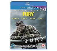 Fury [Blu-ray] [Region B] [2014], New DVD, Brad Pitt,Shia LaBeouf,Logan Lerman,J