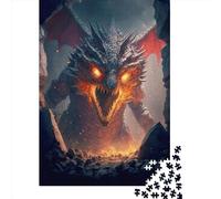 Fury Dragon I Puzzles for Adults 1000 Piece Puzzle for Teenager Educational Game Challenge Toy 1000pcs (75x50cm)