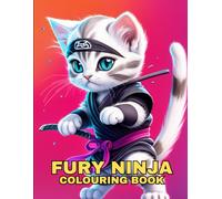 fury ninja colouring book
