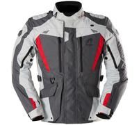 Furygan Apalaches Evo Motorcycle Textile Jacket, grey-white-red, size 3XL for Men