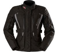 Furygan Apalaches Evo, textile jacket waterproof women 4XL Black/Grey