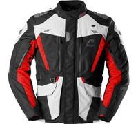 Furygan Apalaches Evo Textile Waterproof Motorcycle Jacket - Black / Pearl / Red