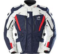 Furygan Apalaches Evo Textile Waterproof Motorcycle Jacket - Blue / Pearl / Red