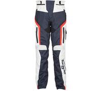 Furygan Apalaches Waterproof Textile Motorcycle Motorbike Jeans - Blue Pearl Red