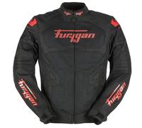 Furygan Men's Atom Vented EVO Jacket, Black-red, 4XL