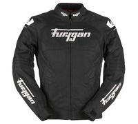 Furygan Atom Vented Evo Motorbike Motorcycle Textile Jacket Black / White