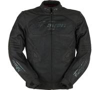 Furygan Atom Vented Evo Perforated Motorcycle Textile Jacket, black, size L