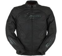 Furygan Atom Vented Mesh Evo Motorcycle Motorbike Textile Jacket - Black / Black