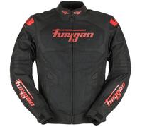 Furygan Atom Vented Mesh Evo Motorcycle Motorbike Textile Jacket - Black / Red