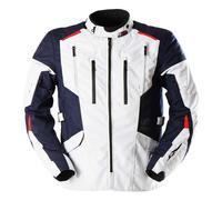 Furygan Brooks Moto Motorcycle Motorbike Textile Jacket Pearl / Blue