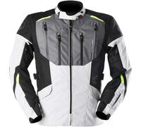 Furygan Brooks Motorcycle Textile Jacket, black-grey-white-yellow, size M
