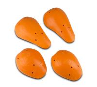 Furygan Set SHOULDERS or ELBOWS D3O L2 Protection Unisex - Invisible Protection, Optimal Air Circulation, D3O Technology for Flexibility & Performance (1 Lot), Orange