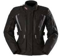Furygan Apalaches Evo Ladies Motorcycle Textile Jacket, black-grey, size L for Women