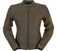 Furygan Debbie, leather jacket women XL Brown