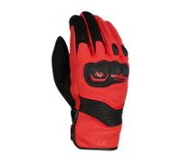 Furygan Dust D3O Motorcycle Gloves, black-red, size 3XL