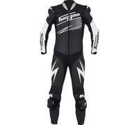 Furygan Full Ride, leather suit 1pcs. 52 Black/White/Silver