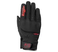 Furygan Jet All Season D3O Evo Motorcycle Gloves, black-red, size L for Men