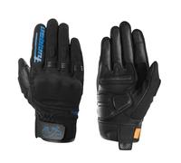 Furygan JET D3O EVO - Men's Motorcycle Gloves - 100% Leather Palm - Comfort - Summer Gloves - Breathable & Light - Compatible Screens - Touch Screen
