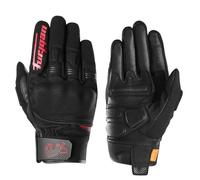 Furygan JET D3O EVO - Men's Motorcycle Gloves - 100% Leather Palm - Comfort - Summer Gloves - Breathable & Light - Compatible Screens - Touch Screen