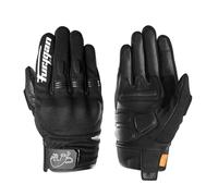 Furygan Jet D3O Evo Motorcycle Gloves, black-white, size XL for Men